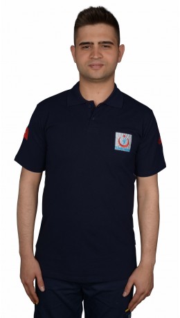 ATT  Bay Bayan Kısa Kol T-Shirt Lacivert