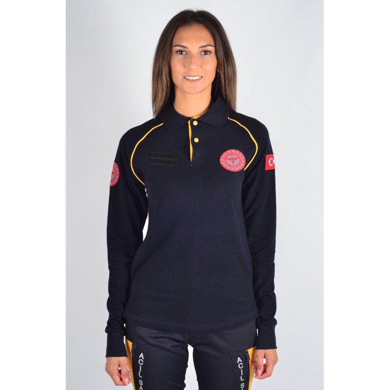 Lakost 112 Bay Bayan Uzun Kollu T-Shirt 