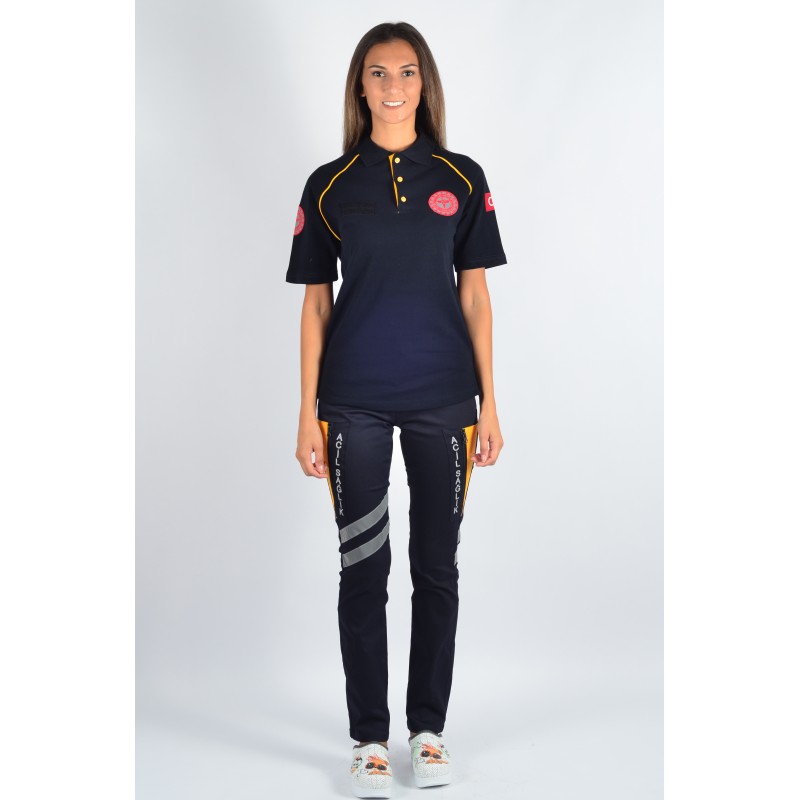 Lakost 112 Bay Bayan Kısa Kollu T-Shirt 