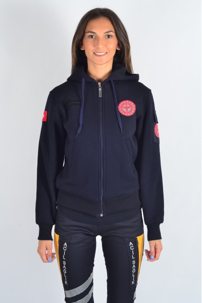 112 Kapşonlu Hırka