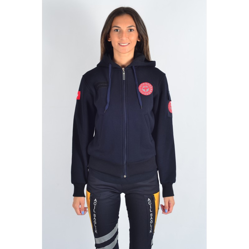 112 Kapşonlu Hırka