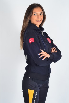 112 Kapşonlu Hırka