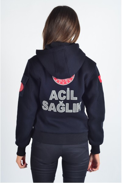 112 Kapşonlu Hırka