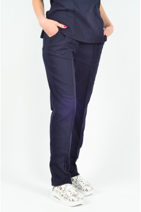 K-Flex  Likralı Lacivert Tek Alt