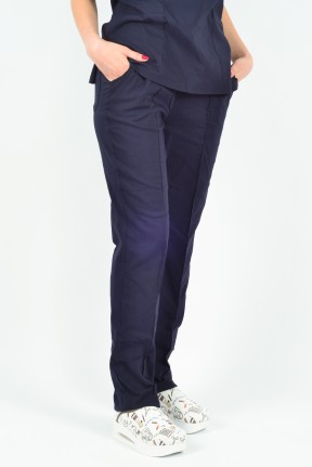 K-Flex  Likralı Lacivert Tek Alt