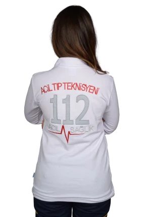 ATT  Bay Bayan Kısa Kol T-Shirt beyaz