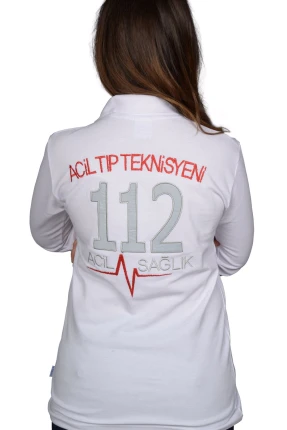 ATT  Bay Bayan Kısa Kol T-Shirt beyaz