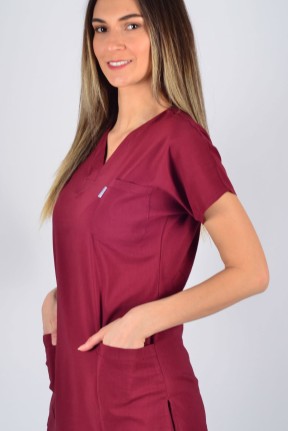 K-Flex  Likralı Bordo Takım 