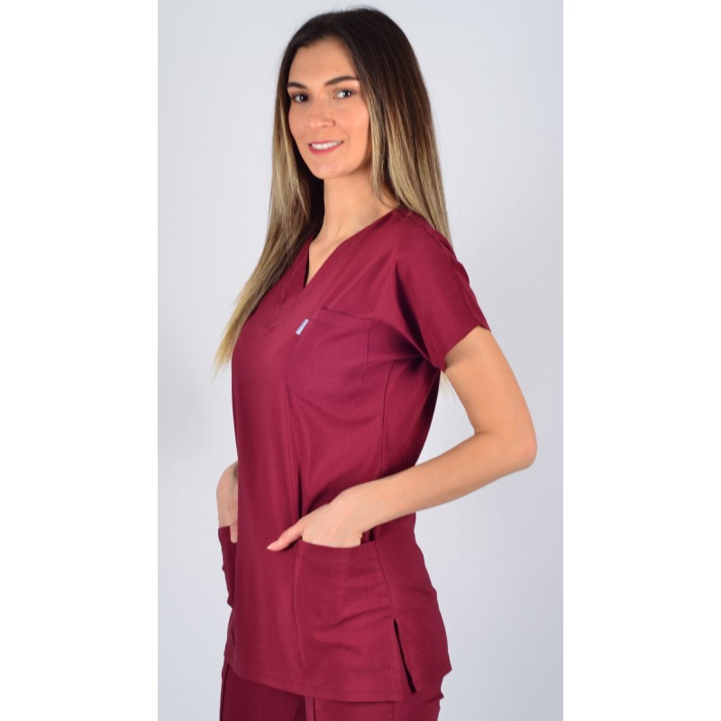 K-Flex  Likralı Bordo Takım 