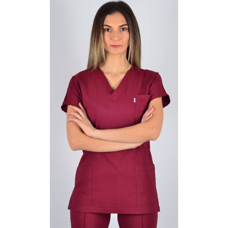 K-Flex  Likralı Bordo Takım 