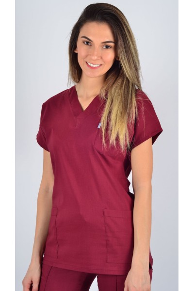 K-Flex  Likralı Bordo Takım 