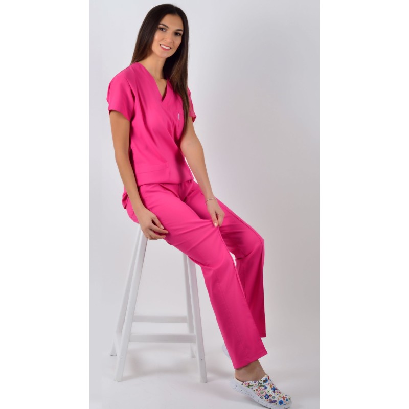 K-Flex  Likralı Fuşya Takım 