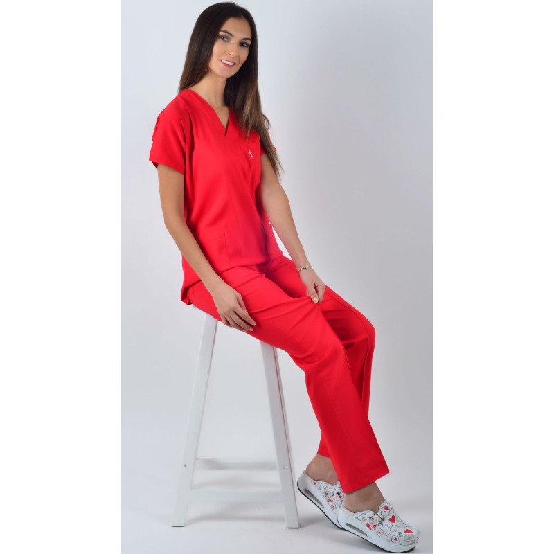 K-Flex  Likralı Kırmızı Takım 