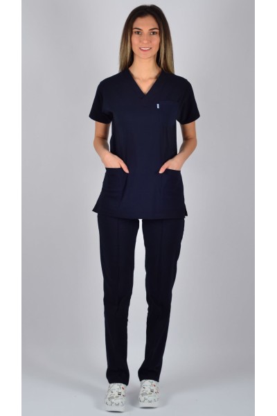 K-Flex  Likralı Lacivert Takım 