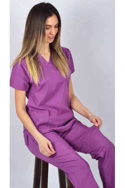 K-Flex  Likralı Menekşe Takım 