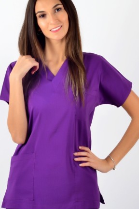 K-Flex  Likralı Mor Takım 