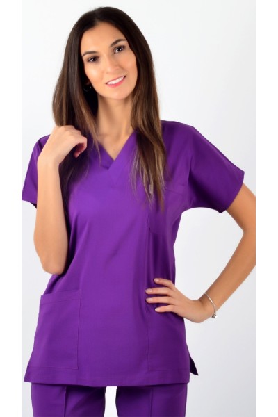 K-Flex  Likralı Mor Takım 