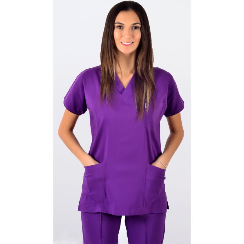 K-Flex  Likralı Mor Takım 