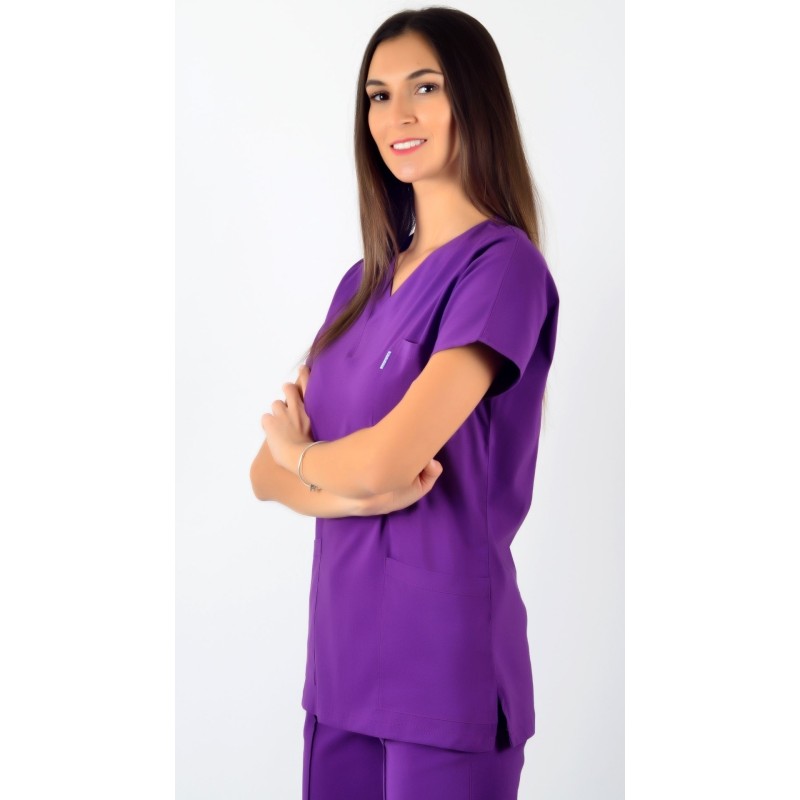 K-Flex  Likralı Mor Takım 