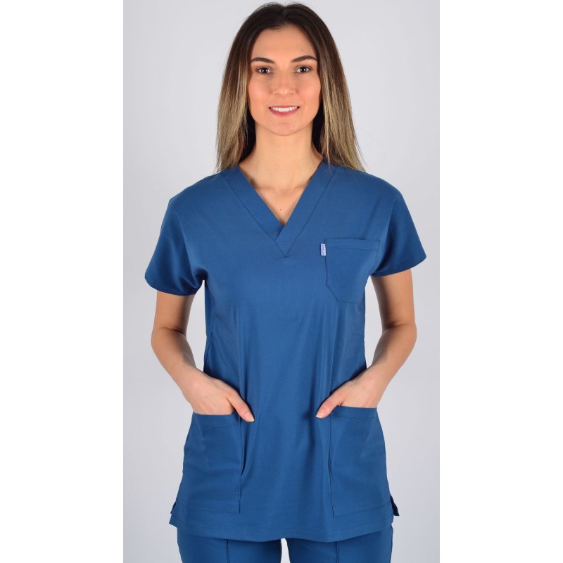 K-Flex  Likralı Petrol Mavisi Takım 