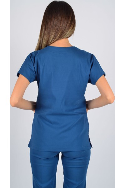 K-Flex  Likralı Petrol Mavisi Takım 