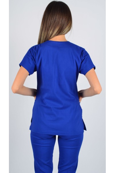 K-Flex  Likralı Sax Mavisi Takım 