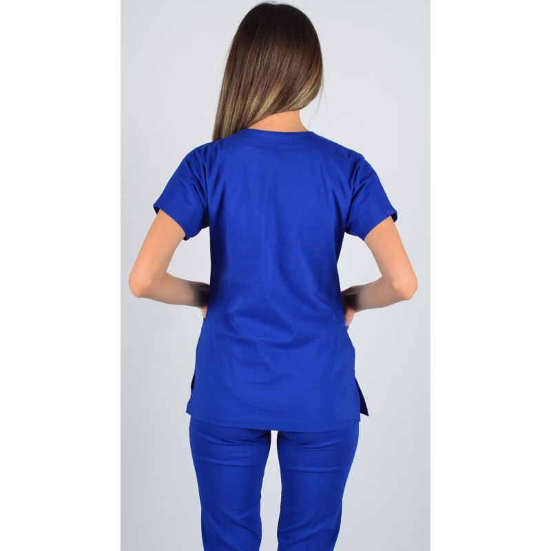 K-Flex  Likralı Sax Mavisi Takım 