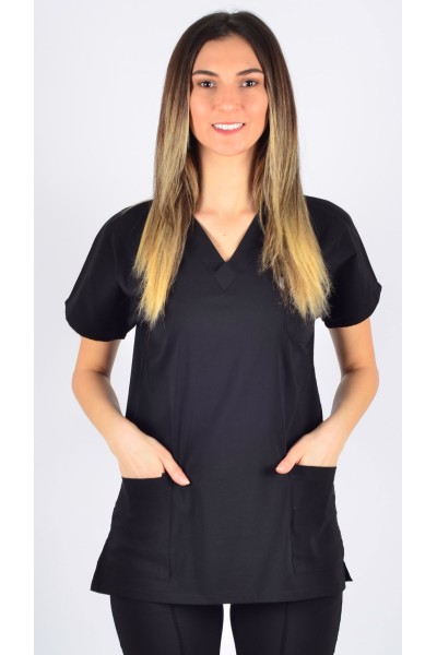 K-Flex  Likralı Siyah Takım 