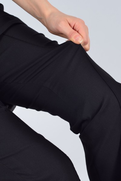 K-Flex Likralı Siyah Tek Üst K-Flex Likralı Siyah Tek Üst