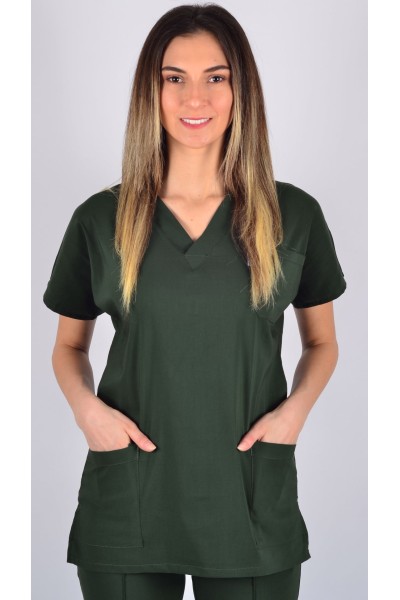 K-Flex  Likralı Avcı Yeşili Takım 