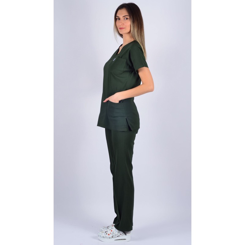 K-Flex  Likralı Avcı Yeşili Takım 