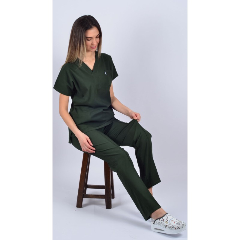 K-Flex  Likralı Avcı Yeşili Takım 