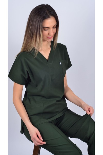 K-Flex  Likralı Avcı Yeşili Takım 