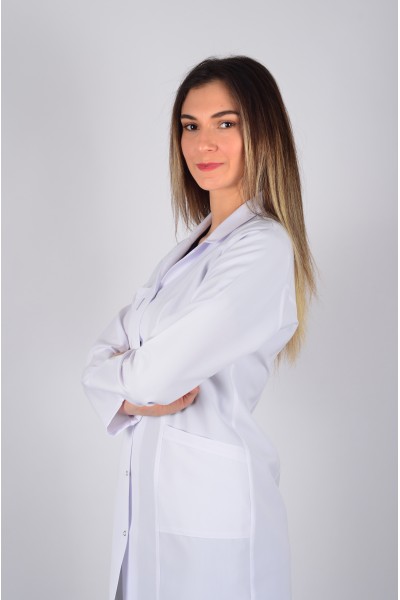 Uzun Kol Gömlek Yaka Ara Boy Önlük