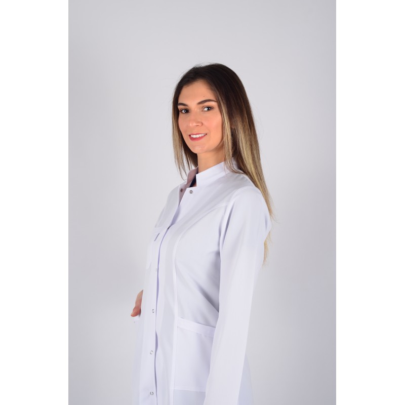 Uzun Kol Hakim Yaka Ara Boy Önlük