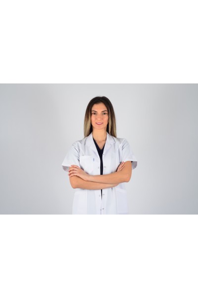 Kısa Kol Gömlek Yaka Kısa Önlük