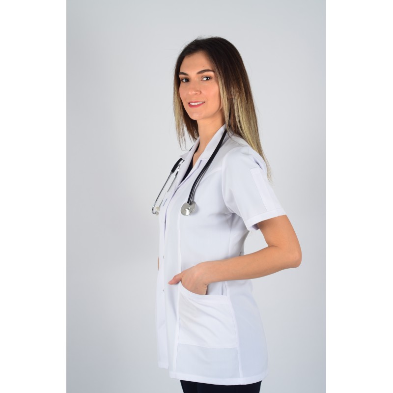 Kısa Kol Gömlek Yaka Kısa Önlük