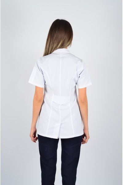 Kısa Kol Gömlek Yaka Kısa Önlük