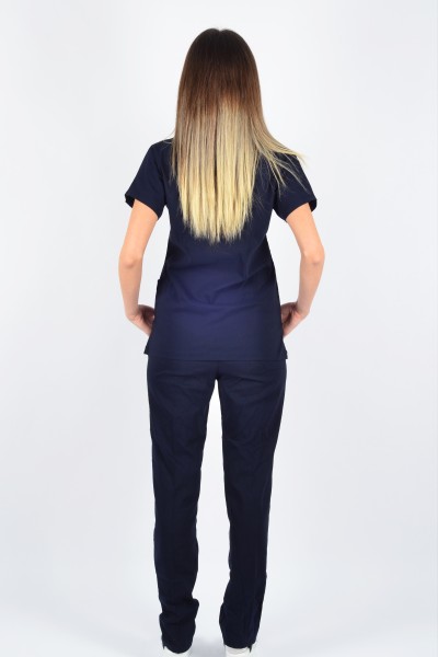 K-Flex  Likralı Lacivert Tek Alt